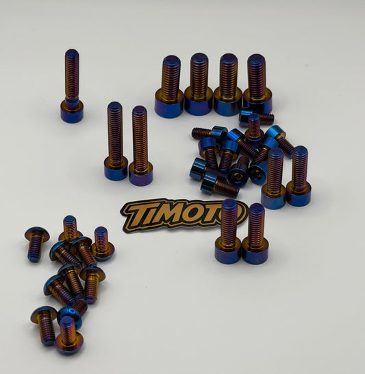 V2 Macfox X1/X2 Titanium Bolt Kit (1-2 week preorder)
