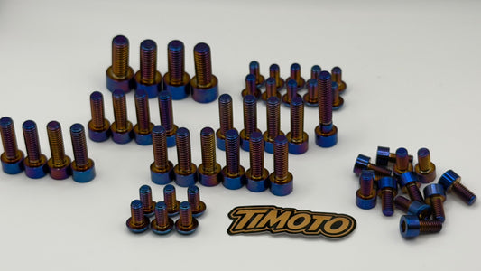 V2 Titanium Bolt Kit for Super 73 RX / R Adventure / Z Adventure (1-2 week preorder)