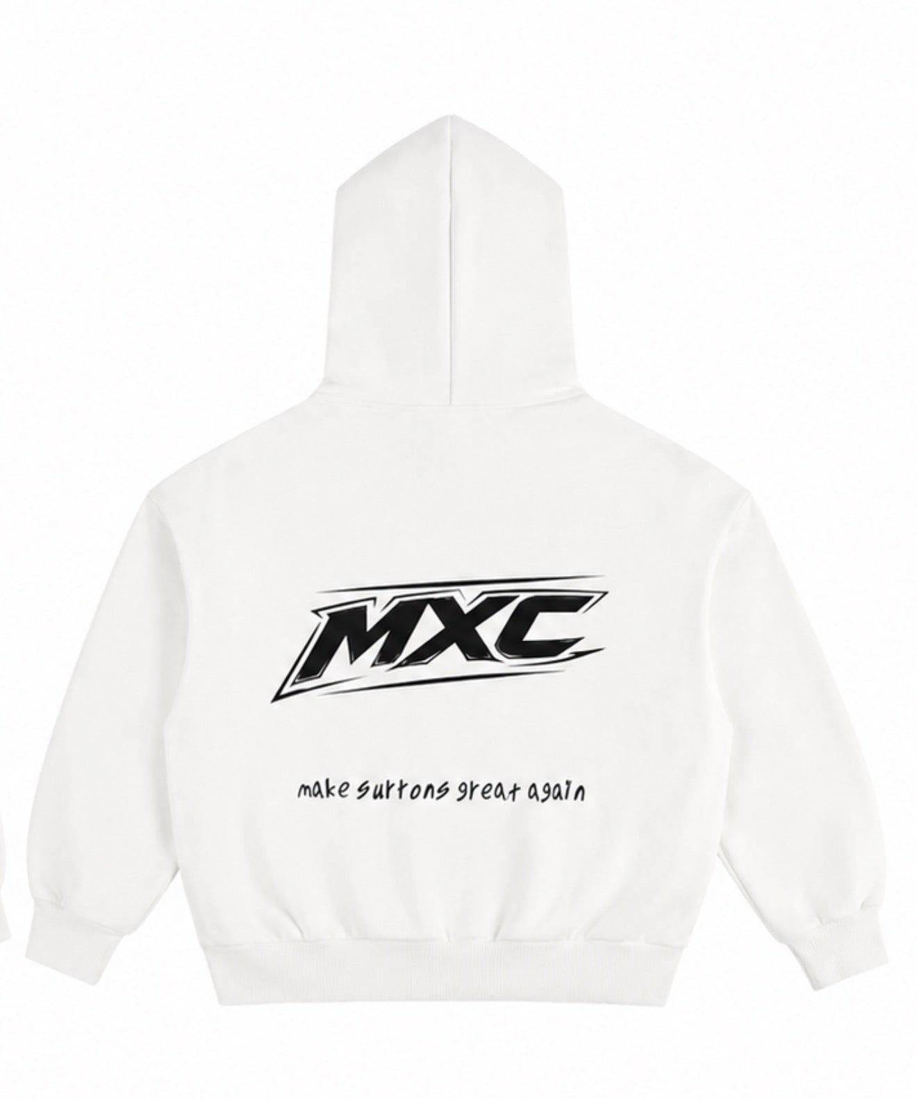 MXC Hoodie (White-Black)